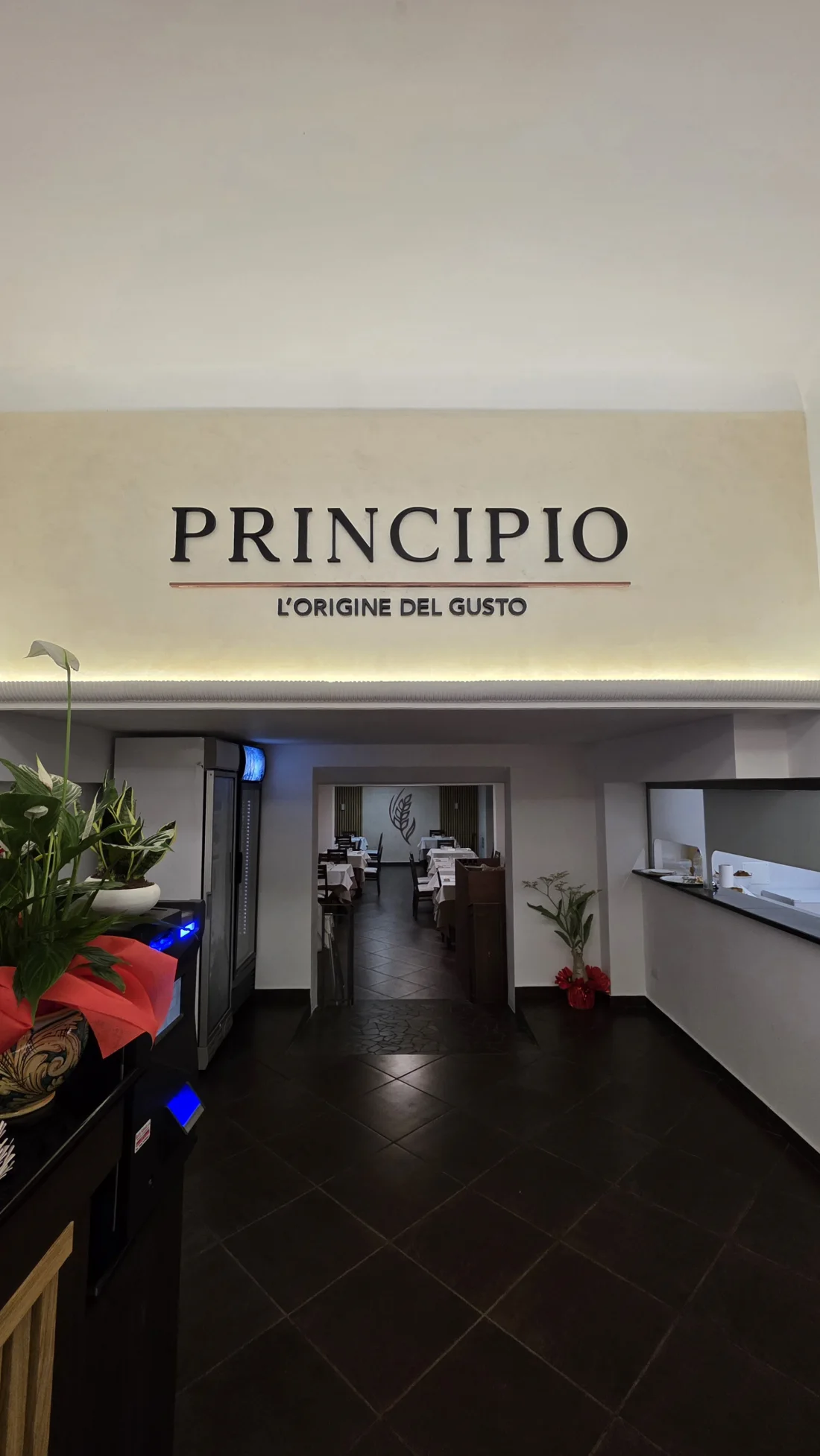 L'ingresso